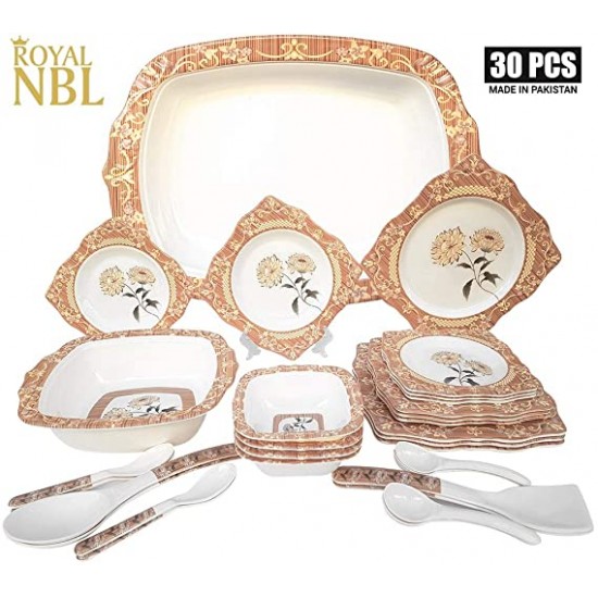 Royal NBL 30 pcs Melamine Dinner Set NBL-KM1004